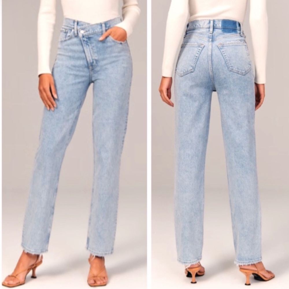 Abercrombie & Fitch The 90s Straight Ultra High Rise 28 / 6R